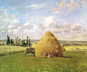 Der Heuhaufen, Pontoise, 1873